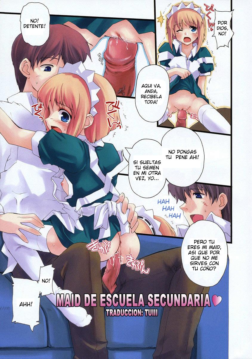 Maid de escuela secundaria page 1 full