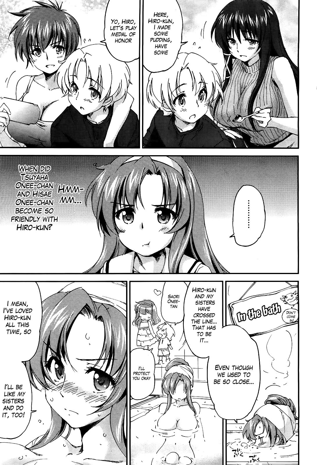 Onee-chan! Tengoku 4 Ane | Sister Paradise Ch. 4 page 1 full