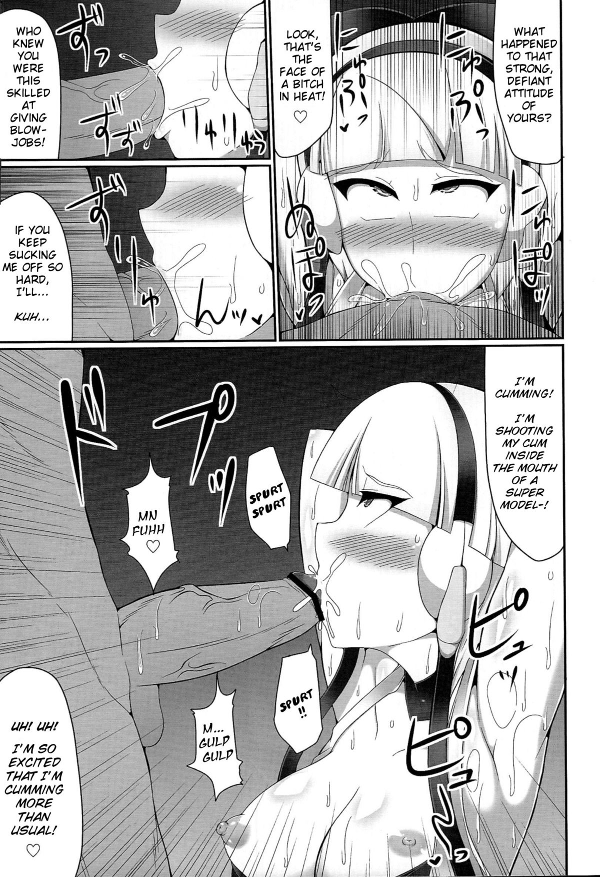 Bukkake! Erojimuri-hon BW-hen page 10 full