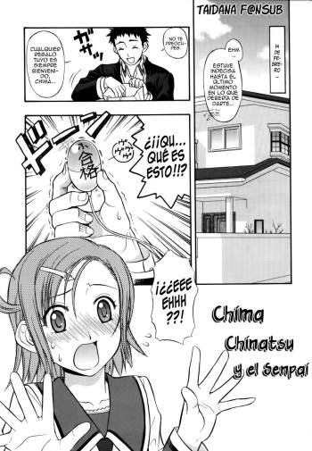 Chima, Chinatsu Y el Senpai cover