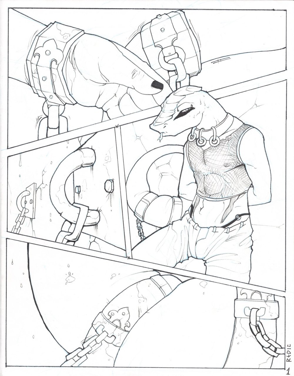 A Monster in the Making page 1 full