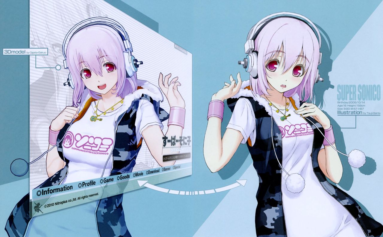 collection of Super Sonico page 1 full
