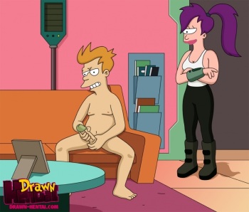 Futurama: fry fuck leela cover