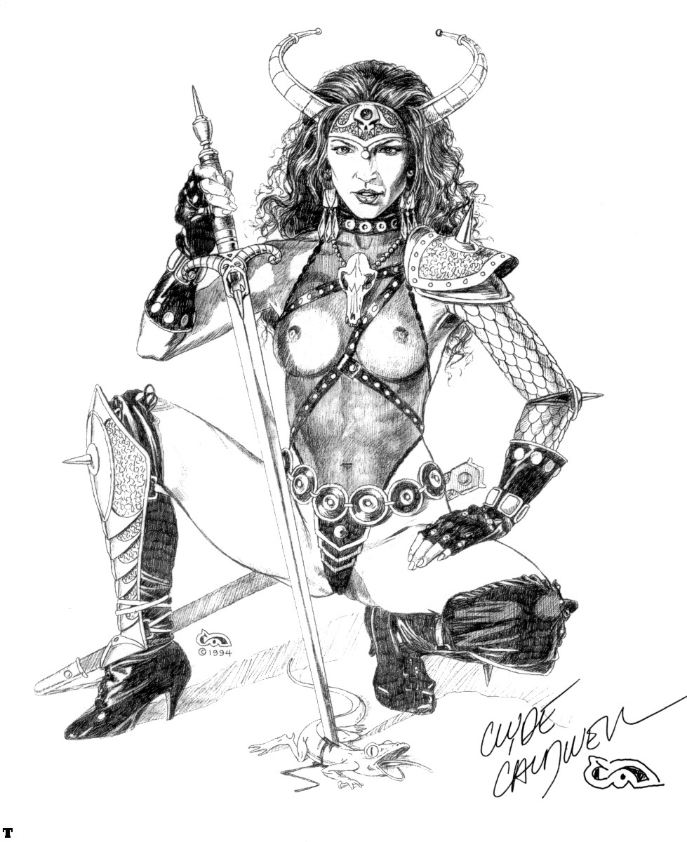 EROTIC ART COLLECTOR 0082 CLYDE CALDWELL page 8 full