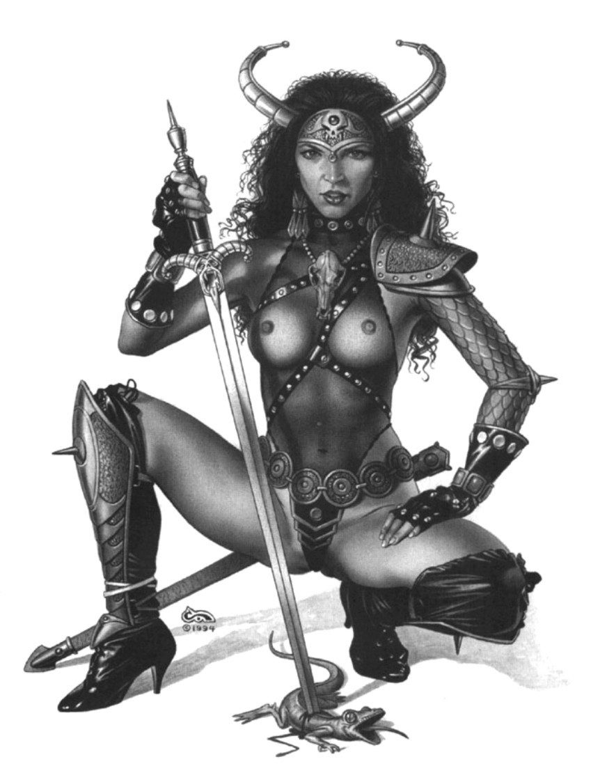 EROTIC ART COLLECTOR 0082 CLYDE CALDWELL page 9 full