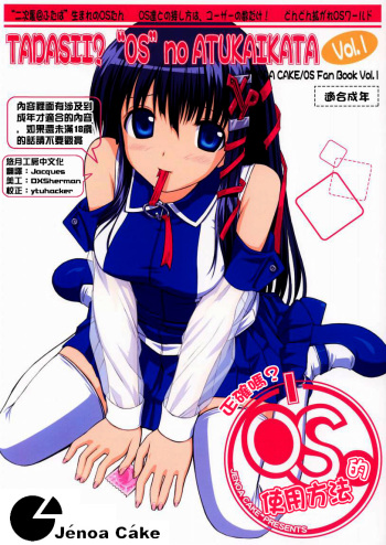 Tadashii? OS no Atsukaikata cover
