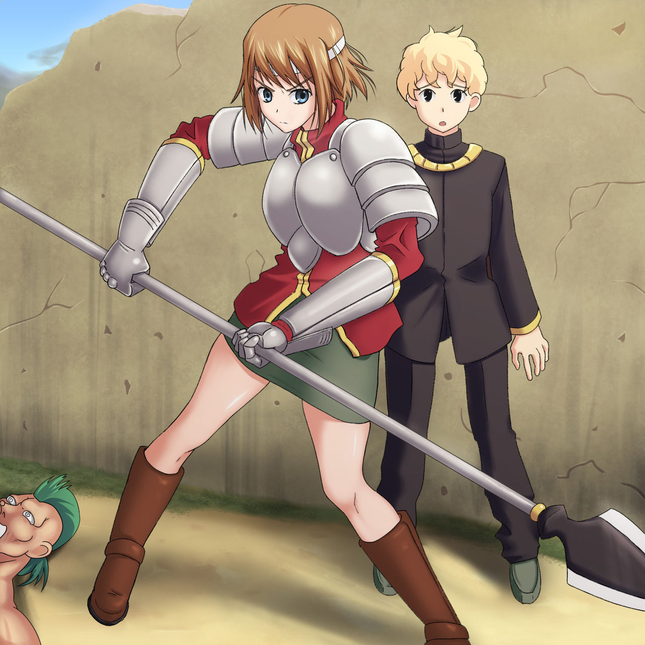 Goei Kishi wa Hisokani Shitau Omo no Mae de... page 2 full