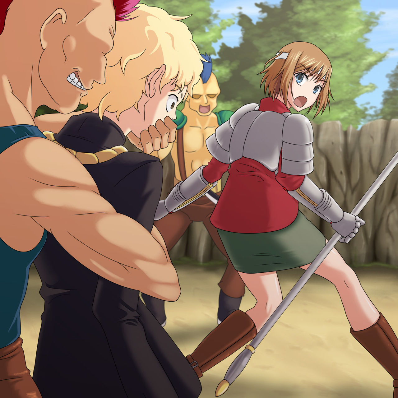 Goei Kishi wa Hisokani Shitau Omo no Mae de... page 3 full