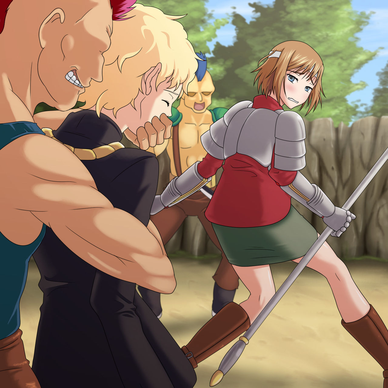 Goei Kishi wa Hisokani Shitau Omo no Mae de... page 4 full