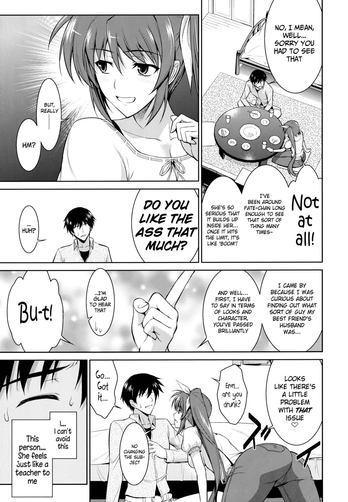 Ore to Nanoha to One Room   =TV + Afro= page 8 full