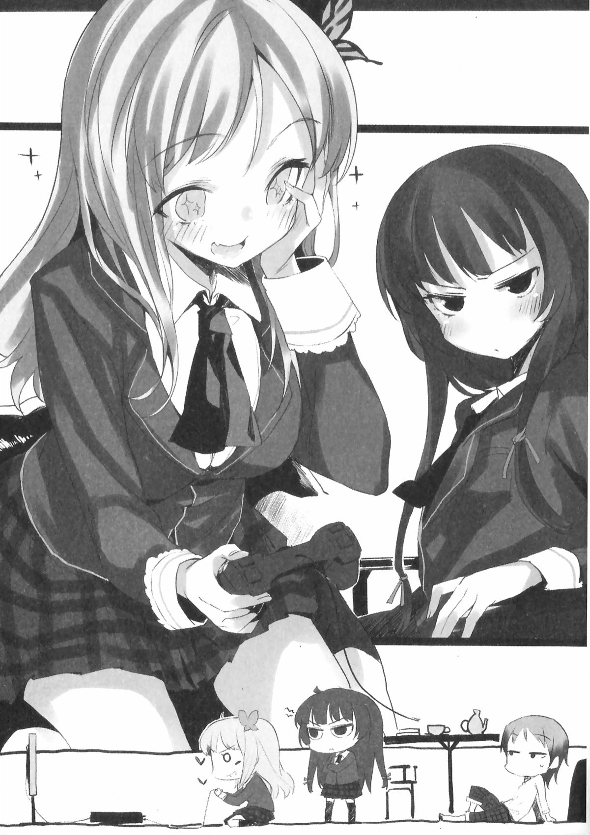 Boku wa Tomodachi ga Sukunai Novel Illustrations page 7 full