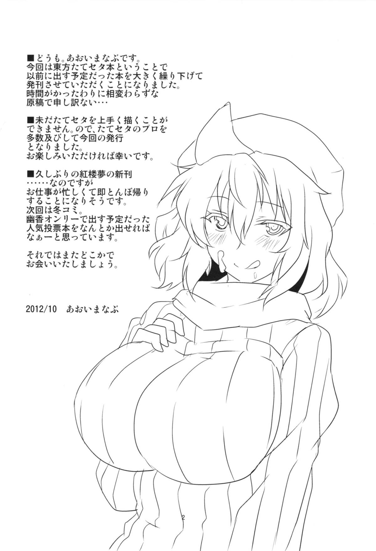Touhou Tateseta Oneesan page 4 full