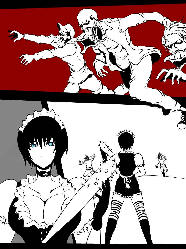 Maid vs Vore Monster page 3 full