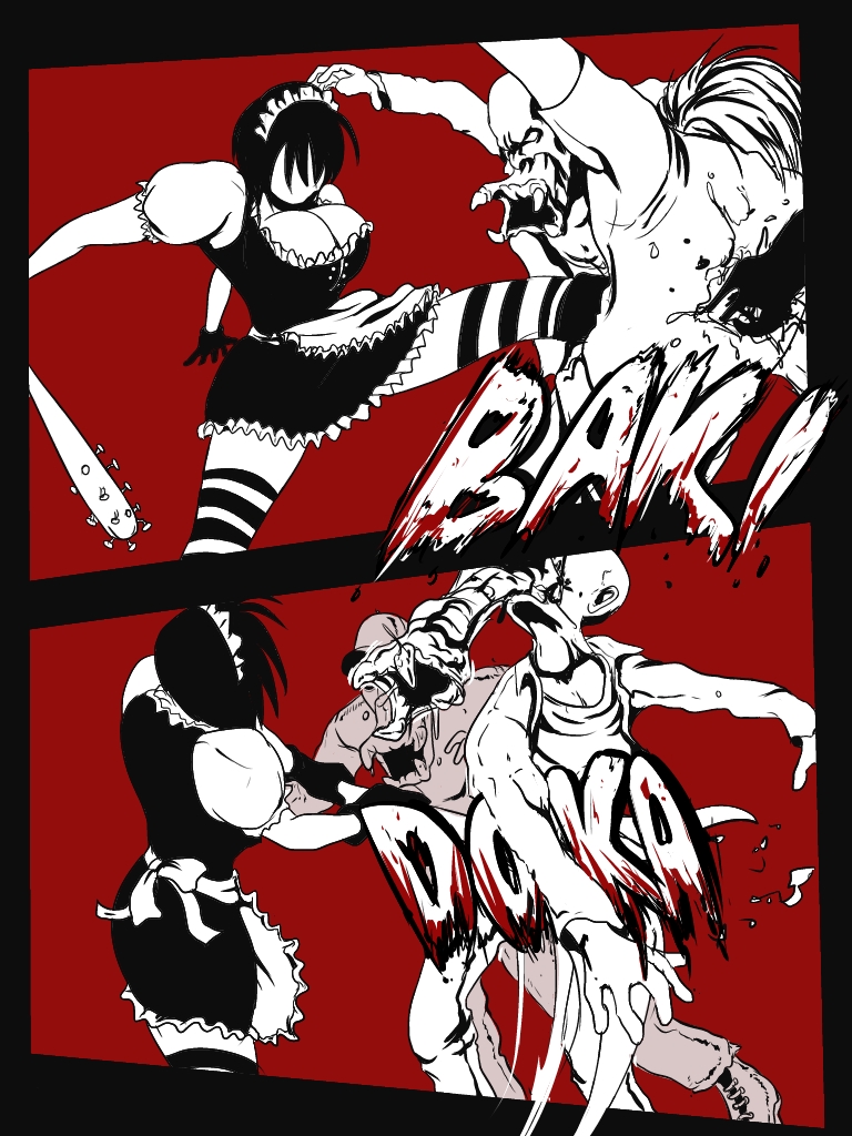 Maid vs Vore Monster page 4 full