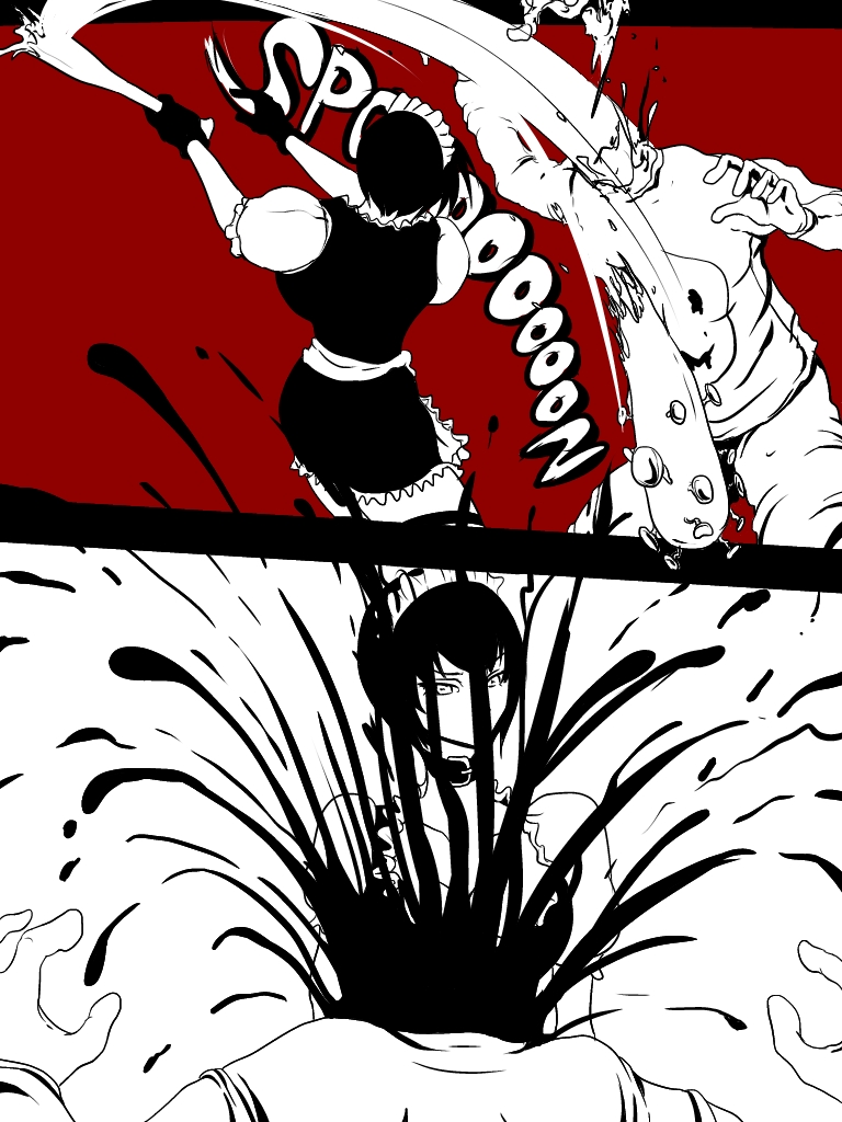 Maid vs Vore Monster page 5 full