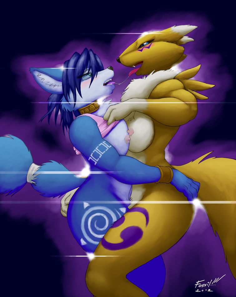 Krystal  Renamon  Crossover page 5 full