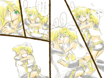 「鏡音さんにキスの１０題」後日談。 cover