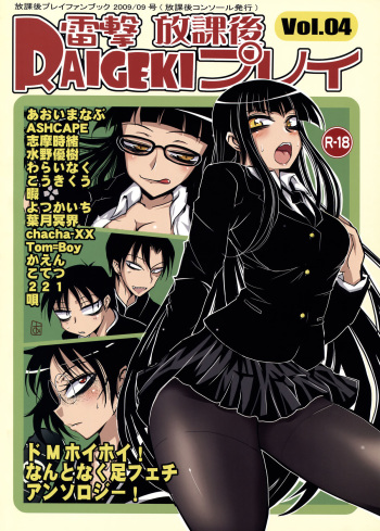 Raigeki Houkago Play Vol. 04 cover