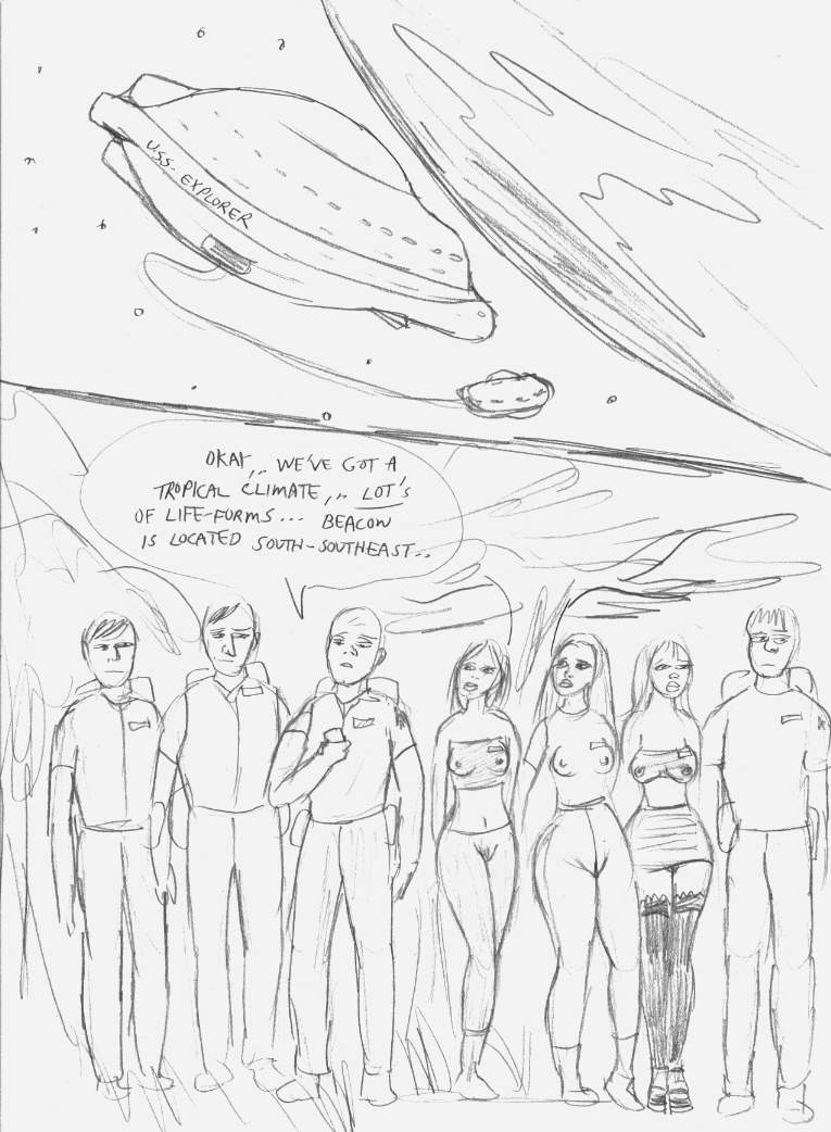 Alien Feast page 4 full