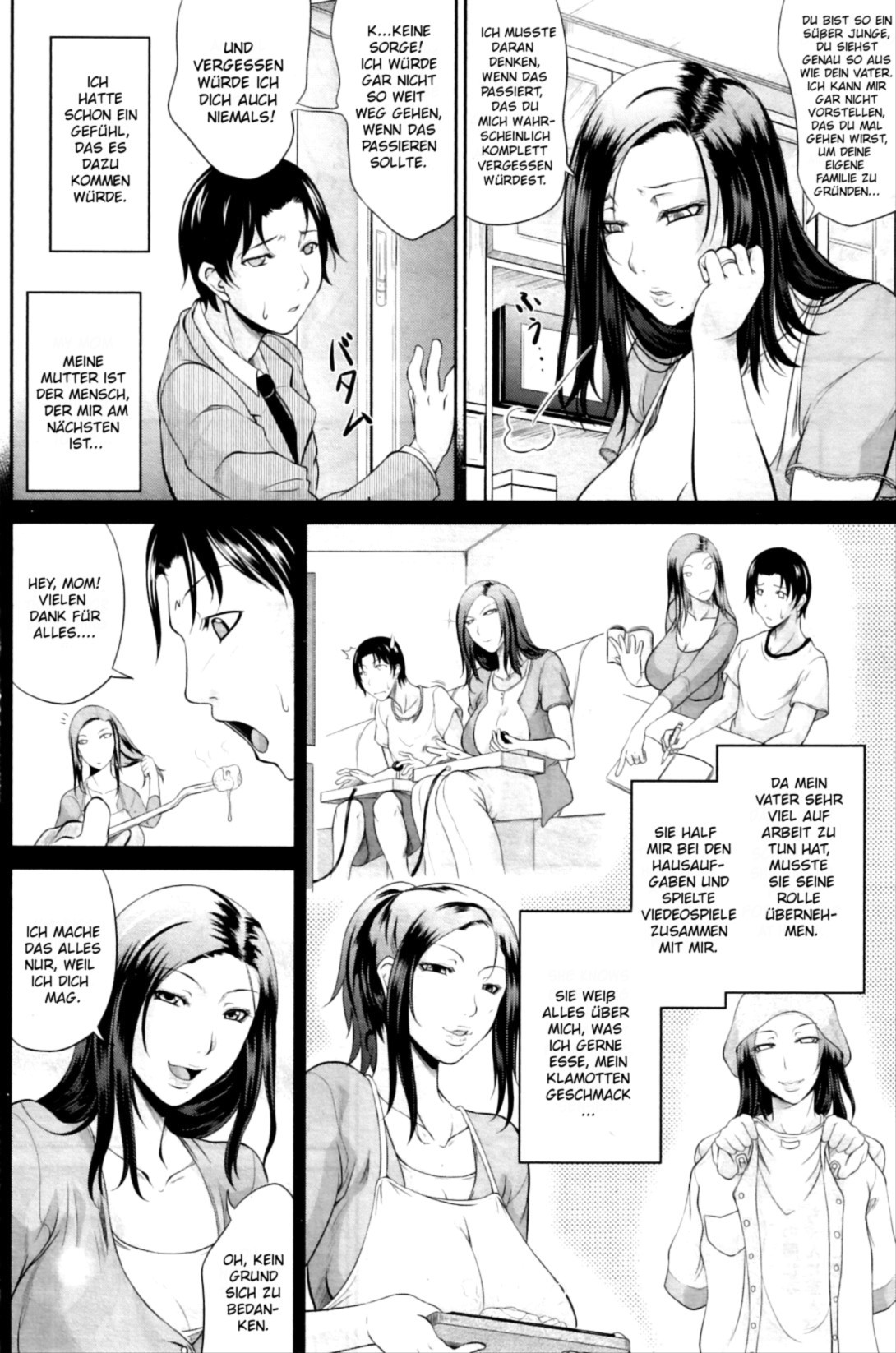 Mama no Kyouikuteki Shidou | Mommy's Sex Education page 4 full