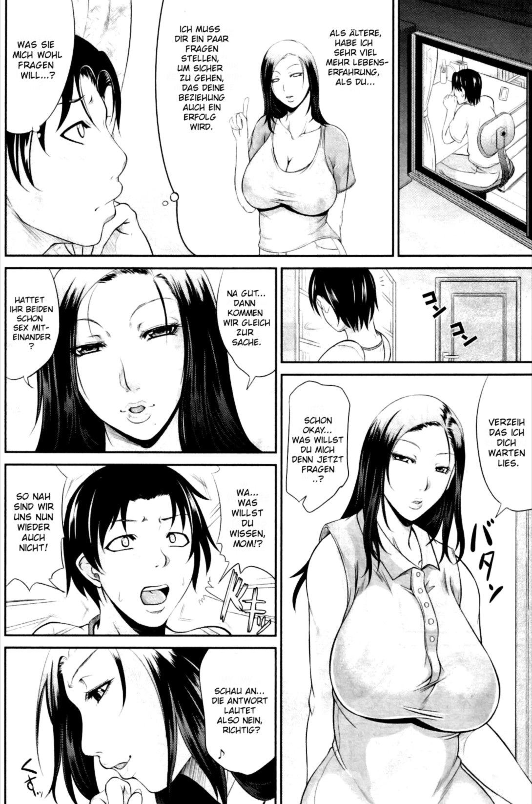 Mama no Kyouikuteki Shidou | Mommy's Sex Education page 6 full