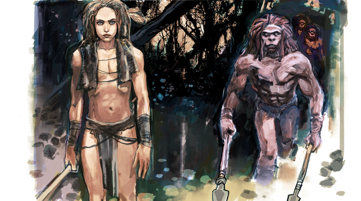 Neanderthal story page 1 full