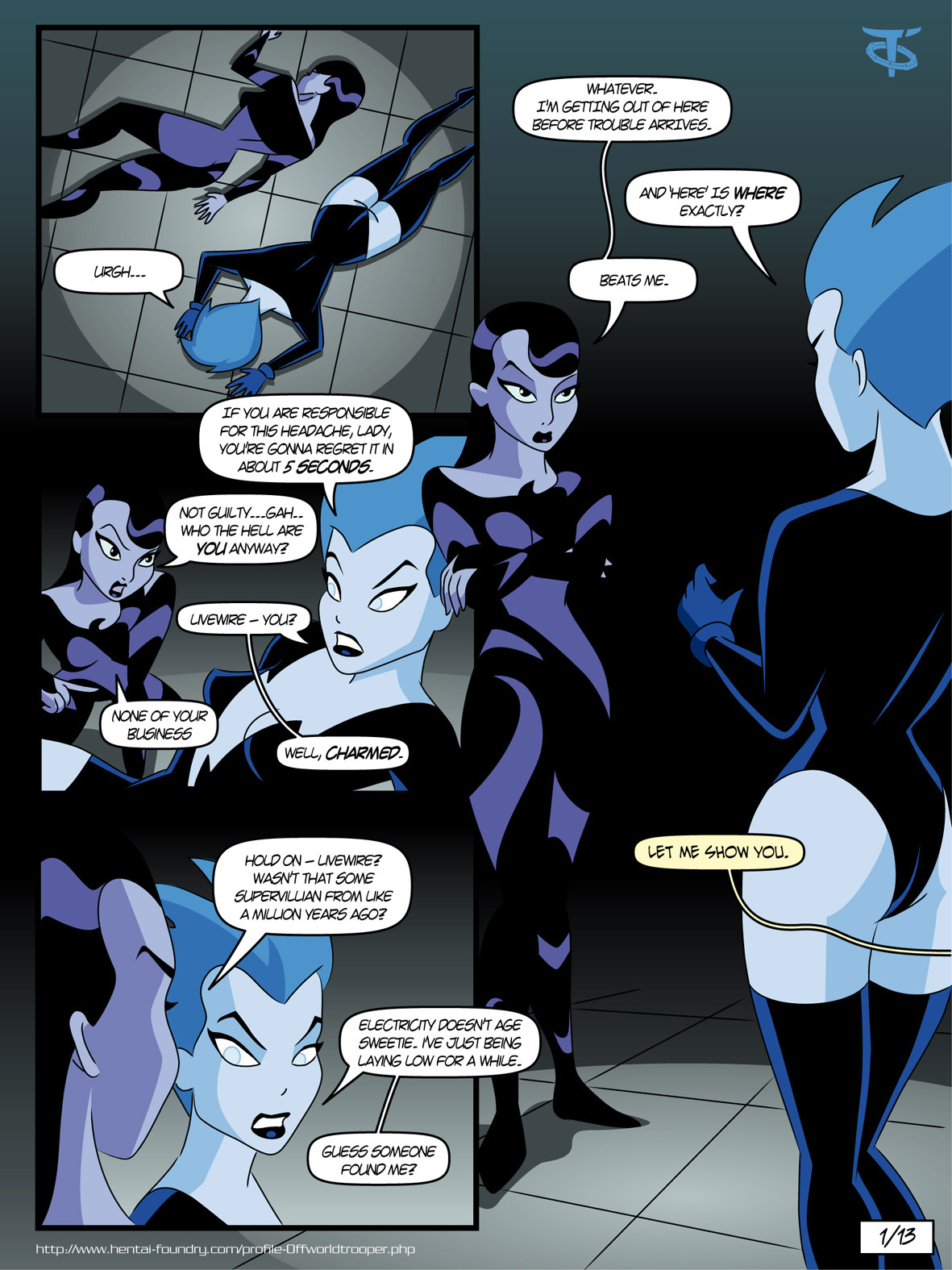 Inque and Livewire page 1 full