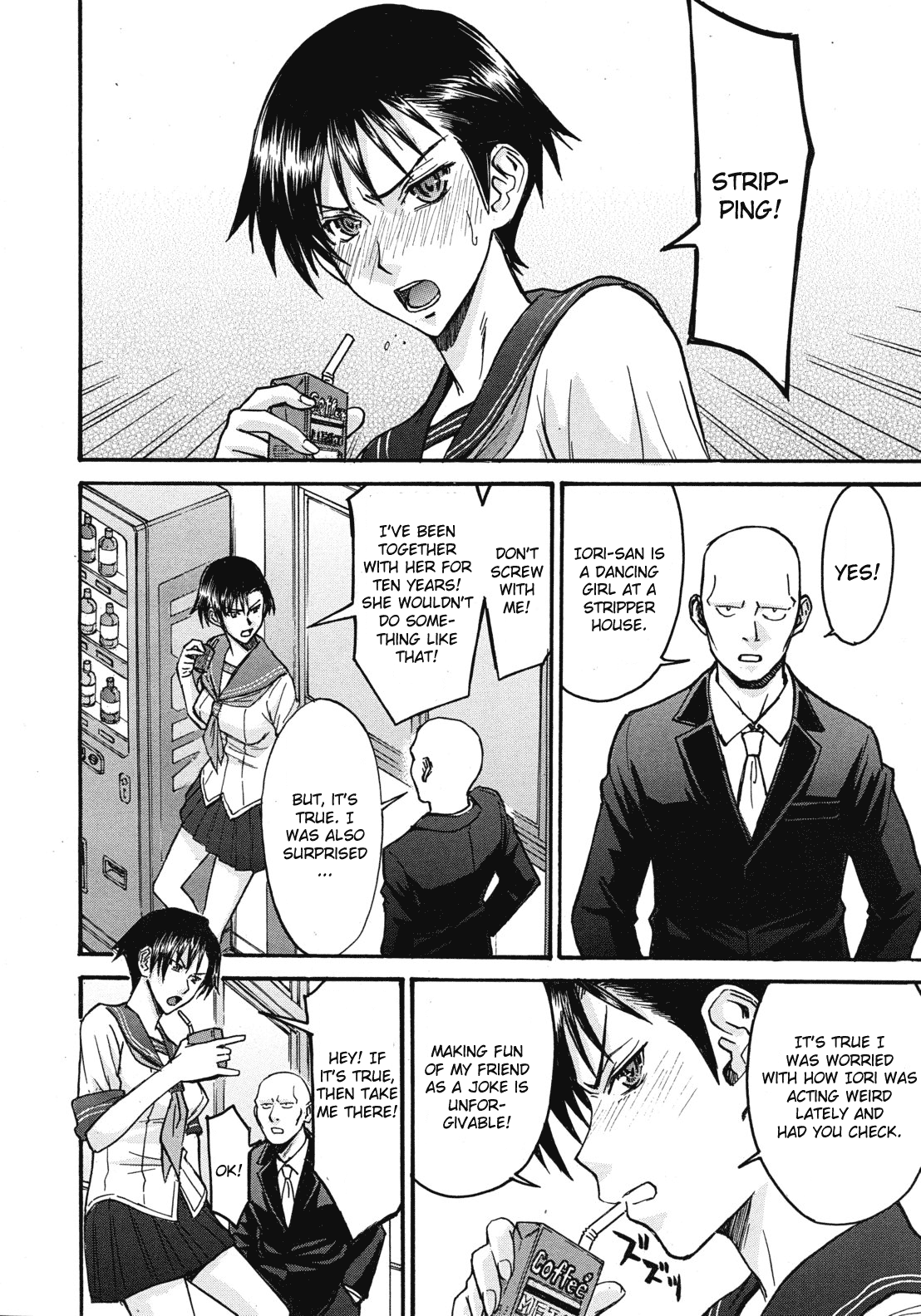 Sailor Fuku to Strip Chapter 4 page 2 full