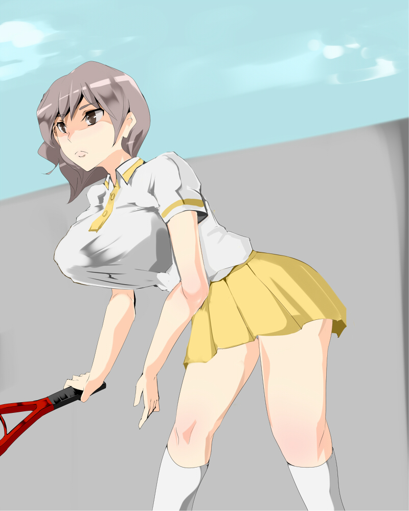 Jikan Teishi club - Bakunyuu Tennis Shoujo o Jikan Teishi Haka Rape page 2 full