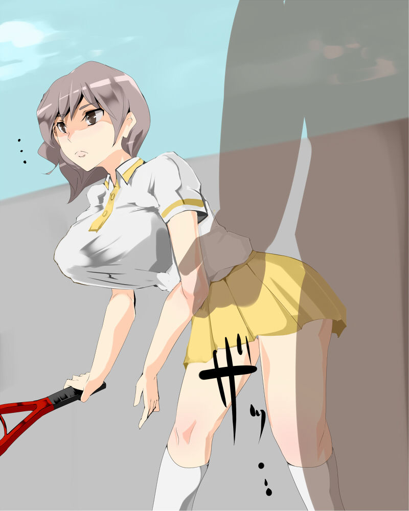 Jikan Teishi club - Bakunyuu Tennis Shoujo o Jikan Teishi Haka Rape page 4 full
