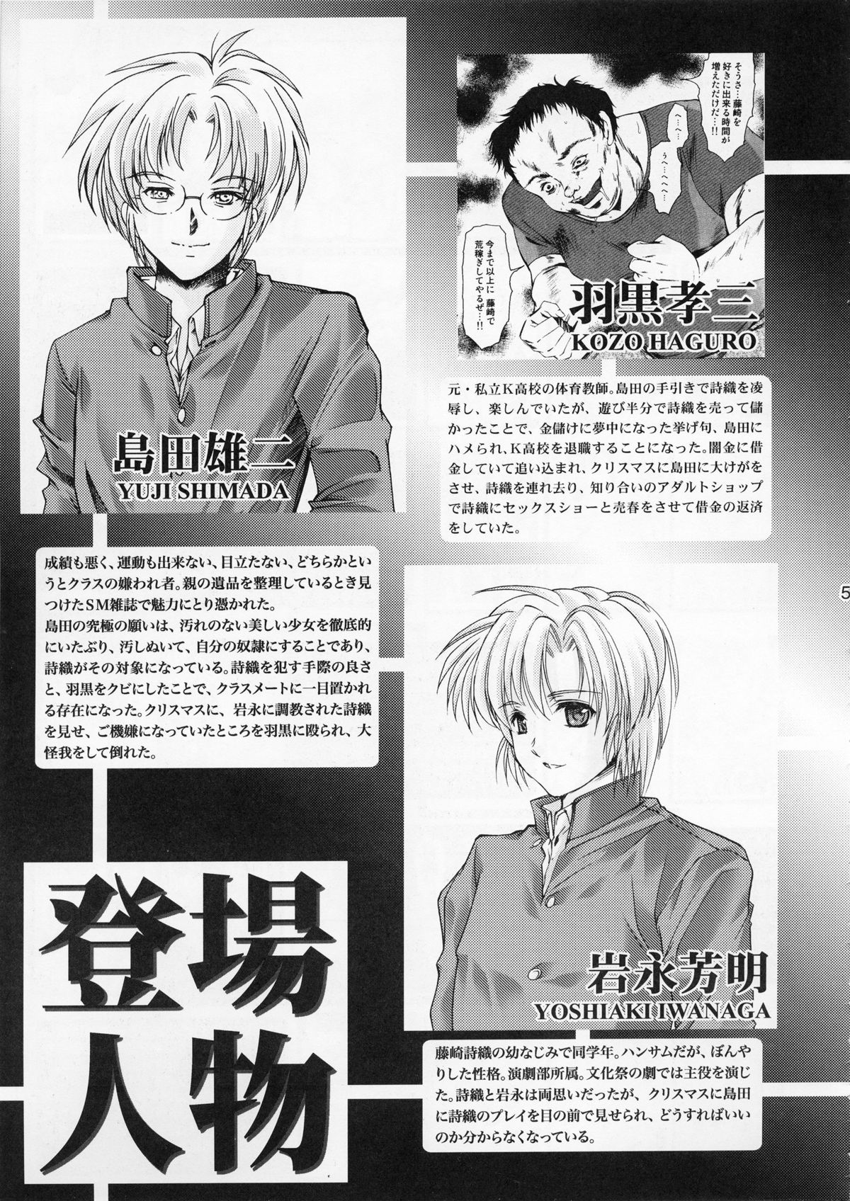 Shiori Dai-Juukyuu-Shou Zetsubou no Kyouen Gekan page 5 full