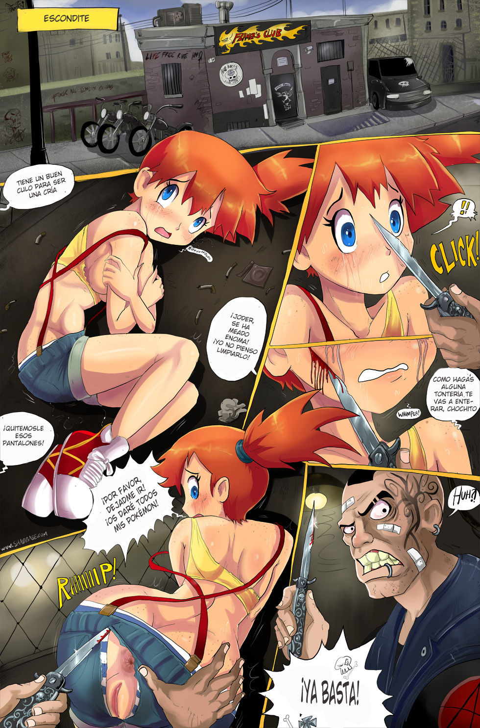 Misty Gets Wet | Misty Se Moja page 5 full