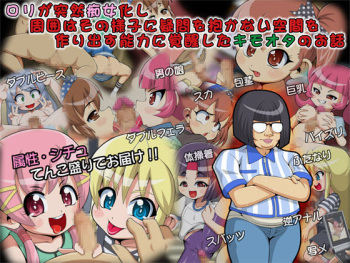 Loli ga Totsuzen Chijoka Shi Shuui wa Sono Yousu ni Gimon o Idakanai Kuukan o Tsukuridasu Nouryoku ni Kakusei Shita Kimoota no Ohanashi cover