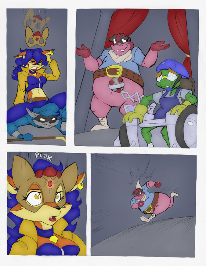 Sly's Biggest Heist page 5 full