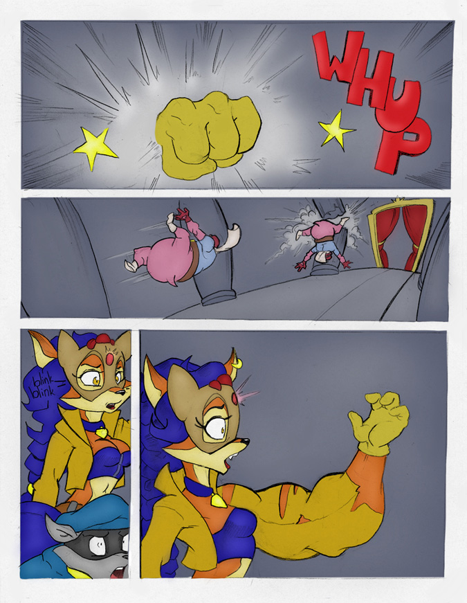 Sly's Biggest Heist page 6 full
