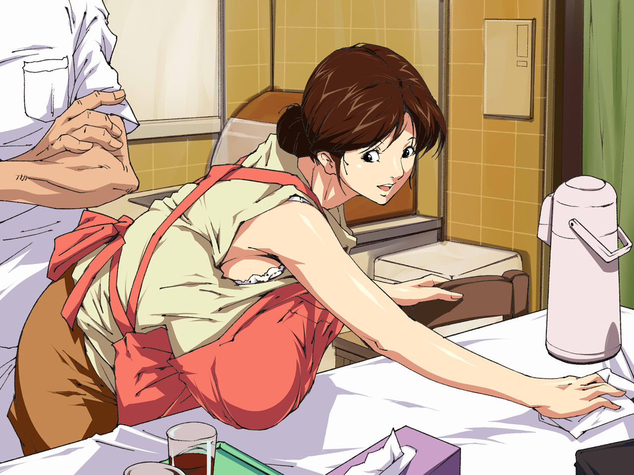 Okaa-san Mitsuko haha no hi no Chuugoku-shiki Bonyuu Massage page 6 full