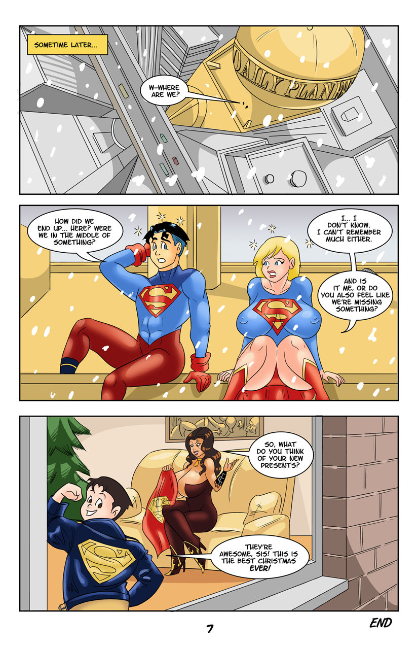 Superboy/Supergirl Comic page 7 full