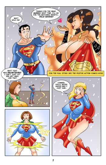 Superboy/Supergirl Comic cover