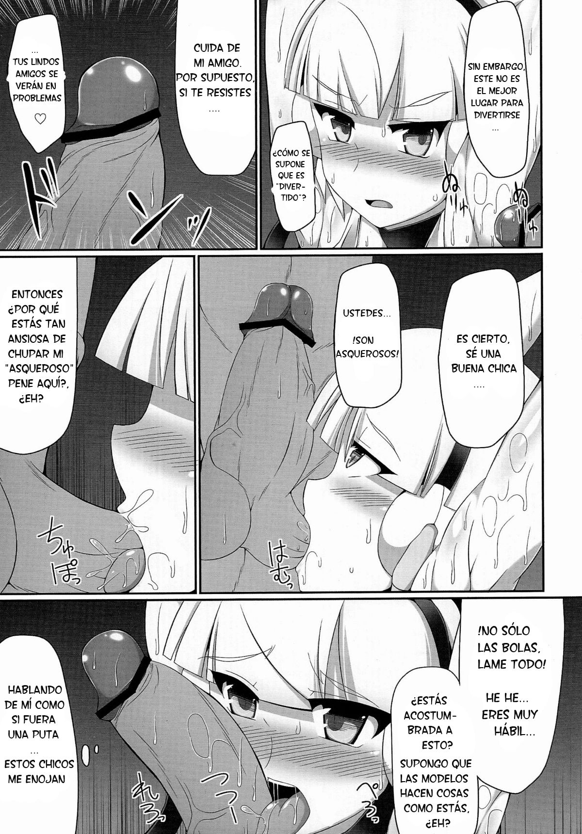 Bukkake! Erojimuri-hon BW-hen page 8 full