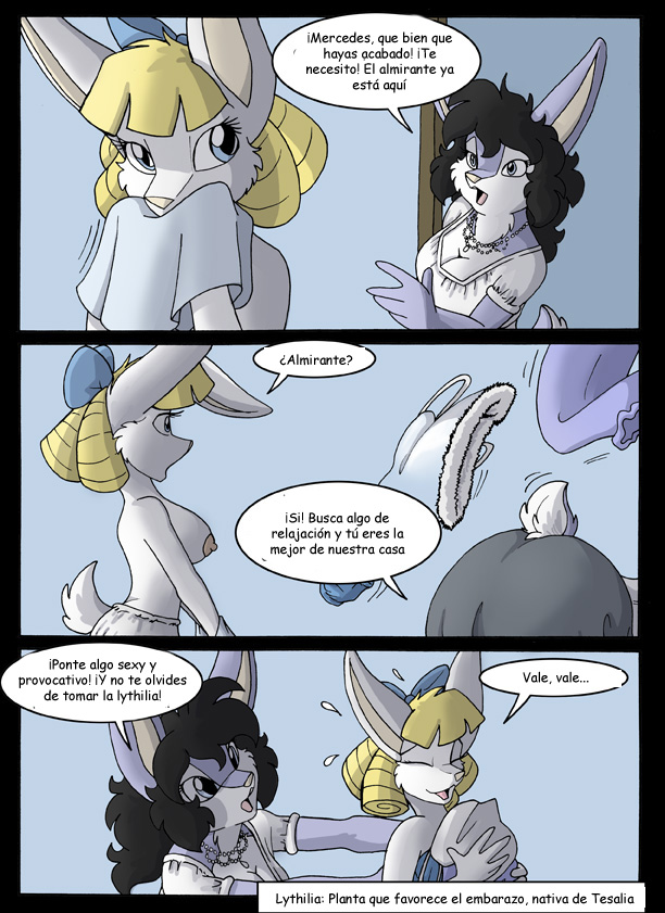 Mercedes and The Wolf | Mercedes y el lobo page 5 full