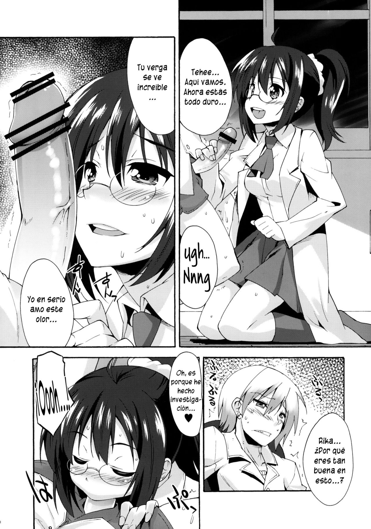 Rika no Jikan | Tiempo de Rika   =P666HF= page 9 full