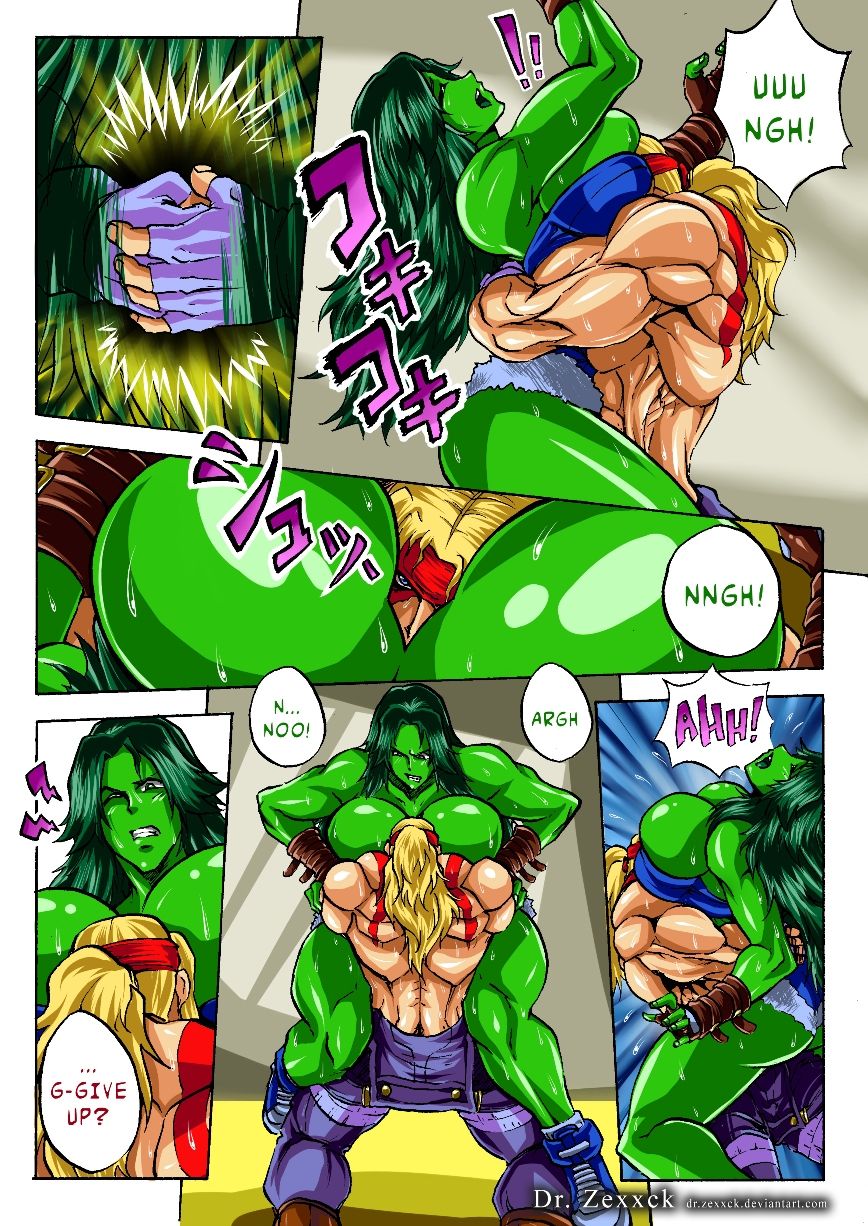 Alex vs. She Hulk page 4 full