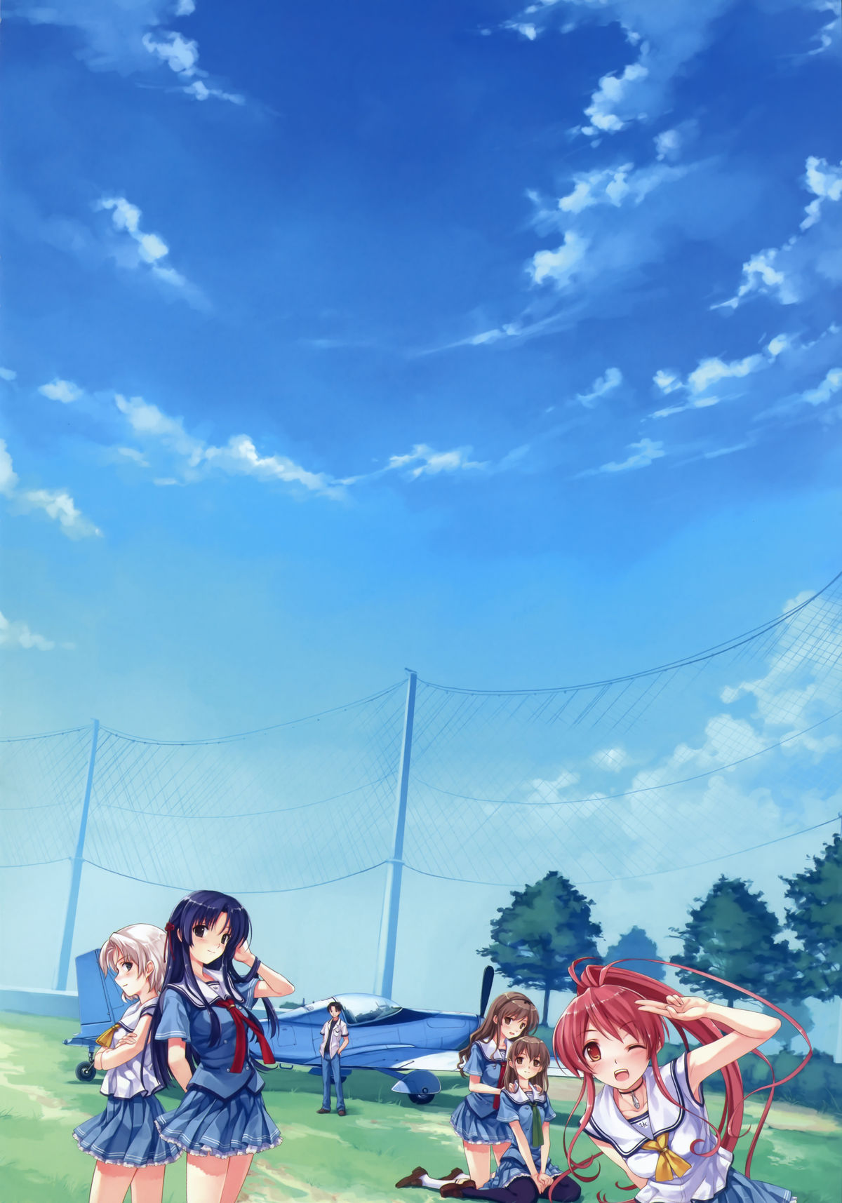Suiheisen made Nan Mile? Smile Cubic! Visual Fanbook page 9 full