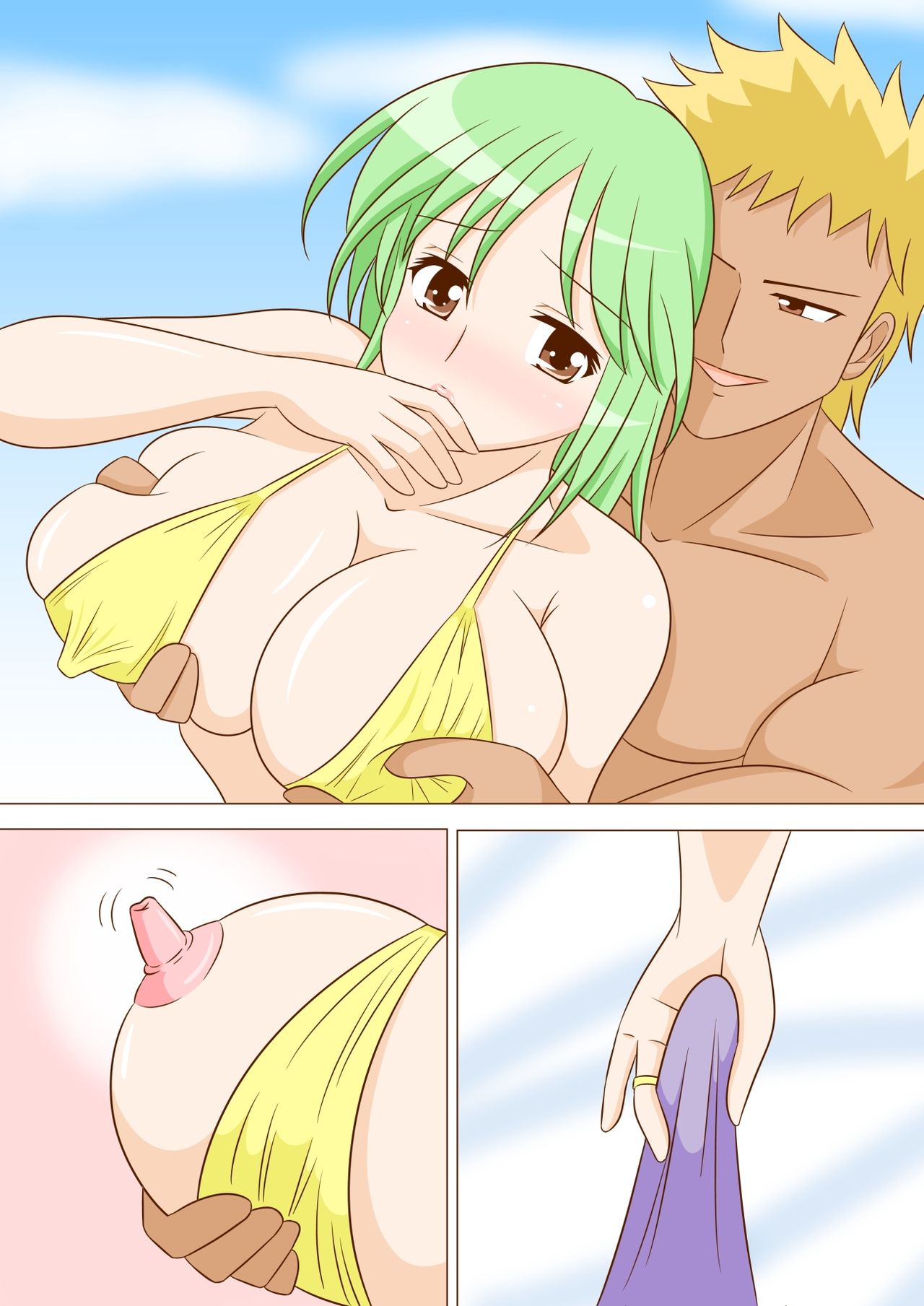 Komugiiro no Penis to ・・・ Natsu no Ayamachi page 9 full