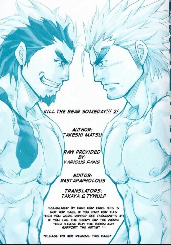 Kill The Bear Someday 02 cover