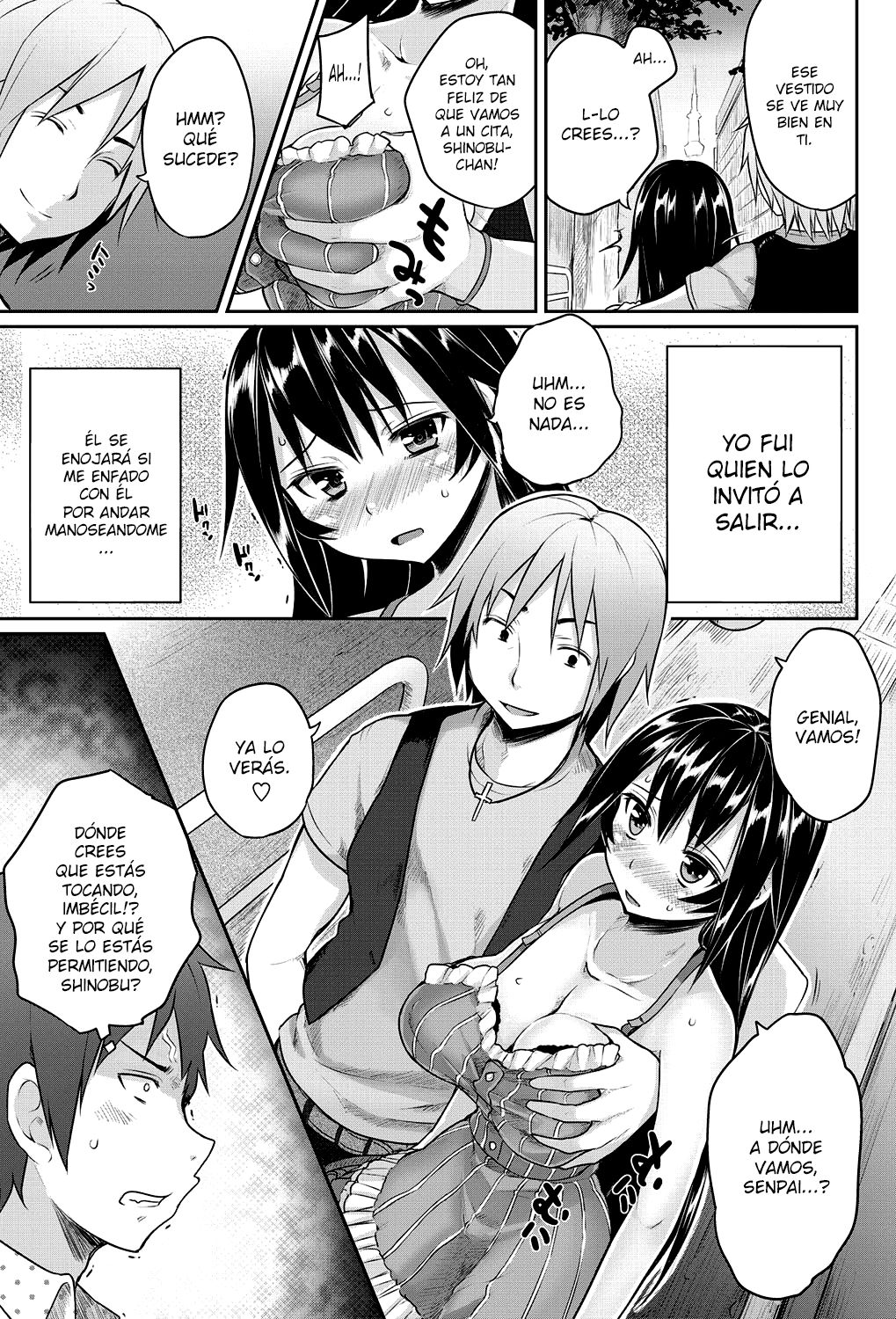 Sougo Shitto ~Shinobu to Kazuya~ | Celos Mutuos ~Shinobu y Kazuya~ page 5 full
