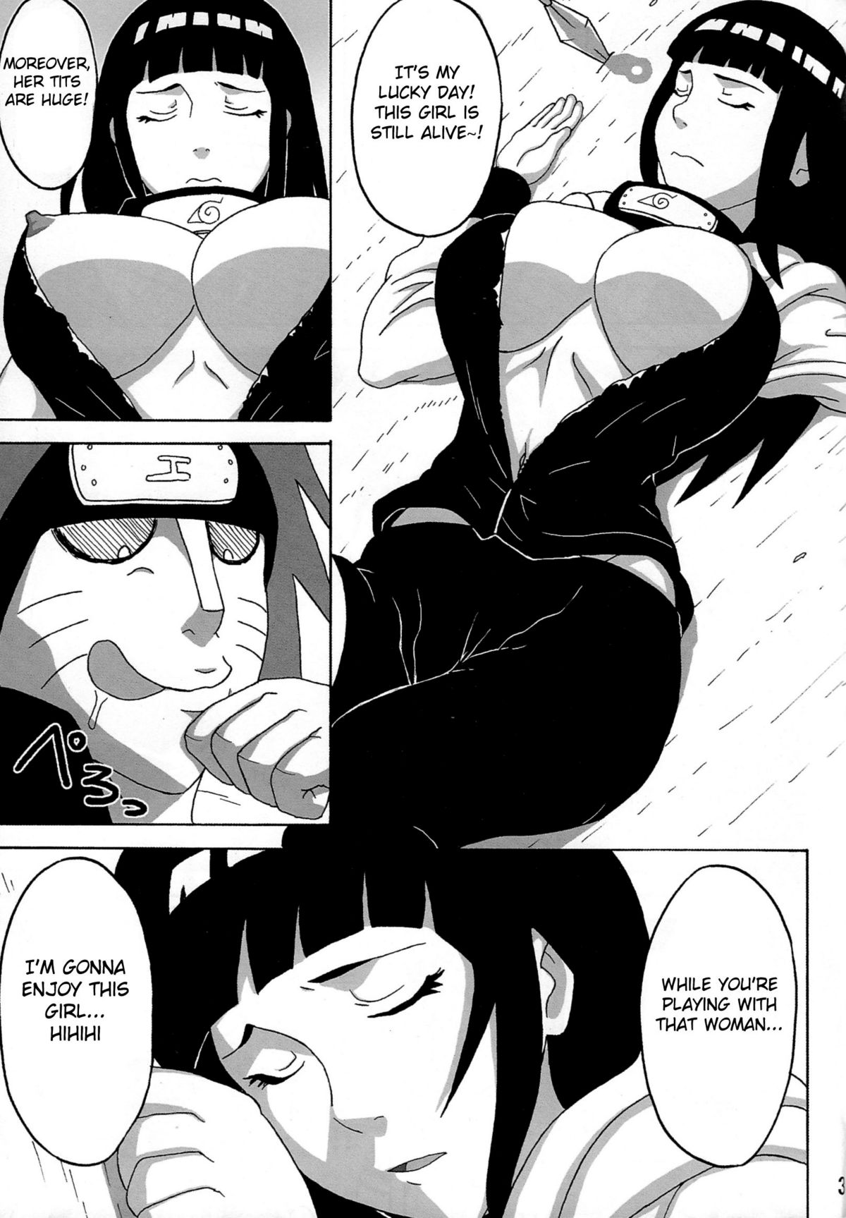 Taikan Kyonyou Shugi | Huge Breasts Rapists page 4 full