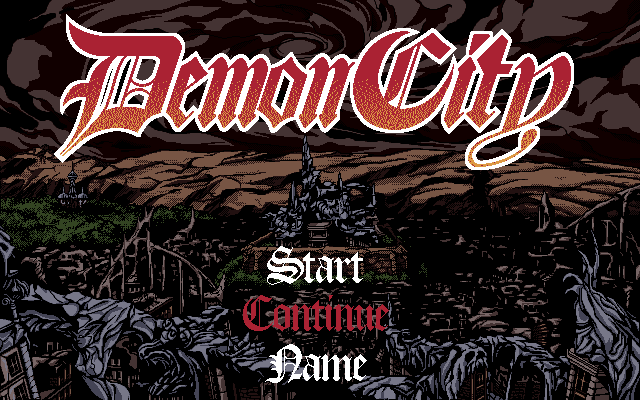 Demon City page 1 full