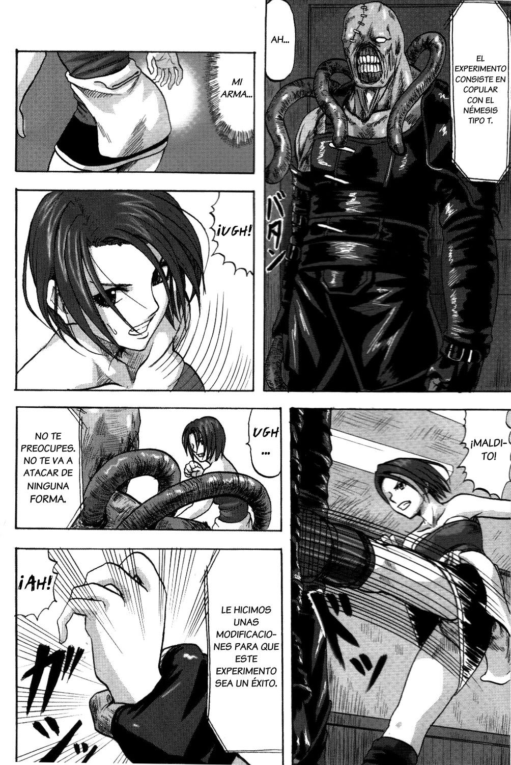 B.O.W. to Hito tono Kouhai Jikken Houkokusho | Reporte del Experimento de Cruza Híbrida entre B.O.W y Humano page 3 full