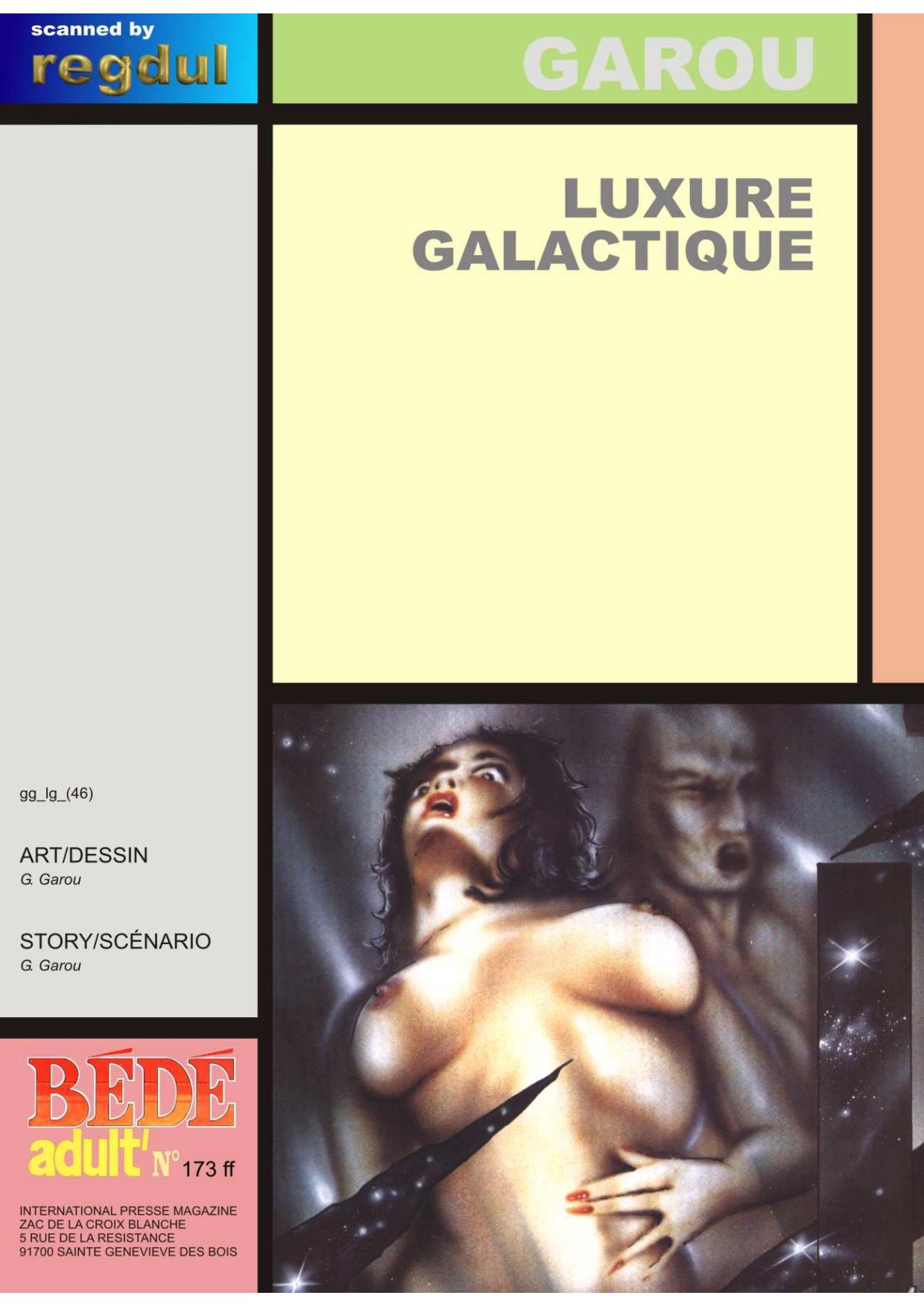 Luxure Galactique page 1 full